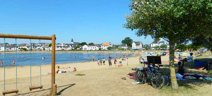 Plage des enfants - Plan d'eau de mer Plage des enfants - Plan d'eau de mer