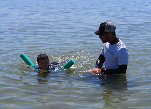 Natation en Mer