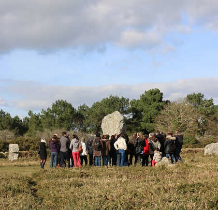 visite guidée alignements carnac