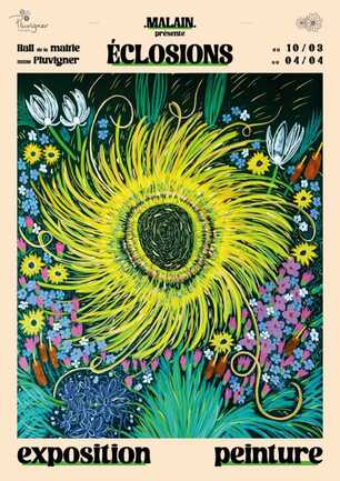 Affiche - exposition Eclosions -