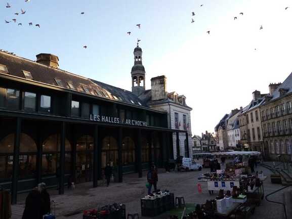 Marché aux halles d'Auray