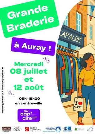 Affiche Braderie Auray 2025 - Version 3