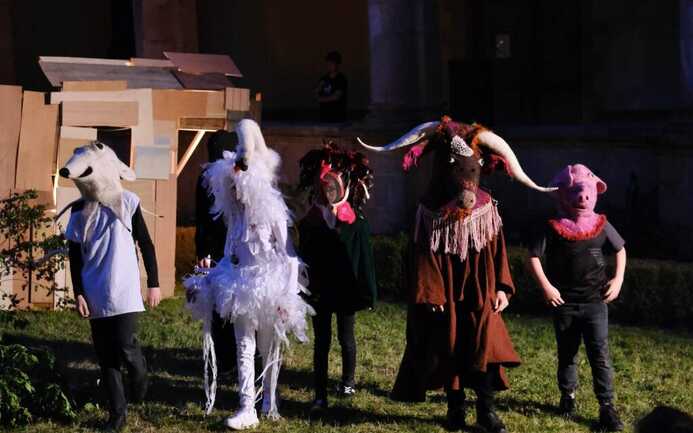 Festival Itinéraires - Spectacle son et lumières en breton 