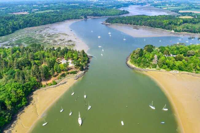 Balade bocage et rivière de la mer à la terre