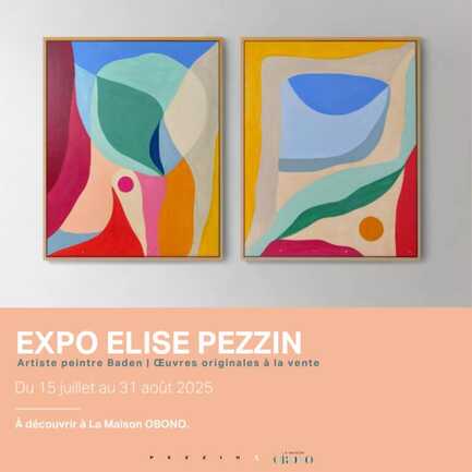 Expo Elise PEZZIN affichage - Post insta E. PEZZIN