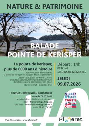 Affiche - Balade Pointe de Kerisper