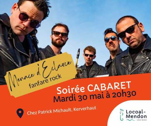 Soirée cabaret avec "Menace d'éclaircie"