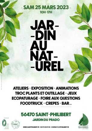 Evénement "Le jardin au naturel"