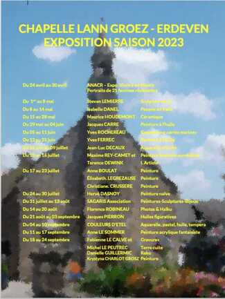 Expositions chapelle Lann-Groez 