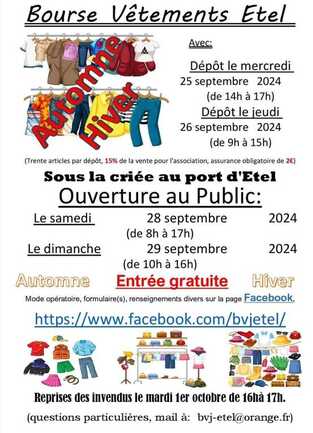 Bourse aux vetements