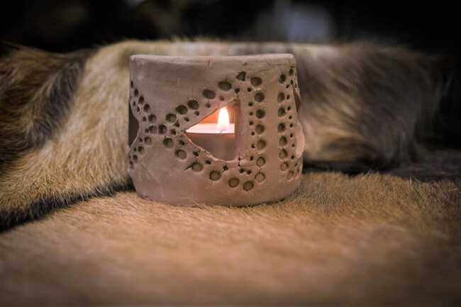 MUSEE_atelier photophore en argile