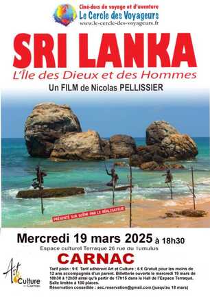 19 mars_ciné conf voyage_SRI LANKA_CARNAC