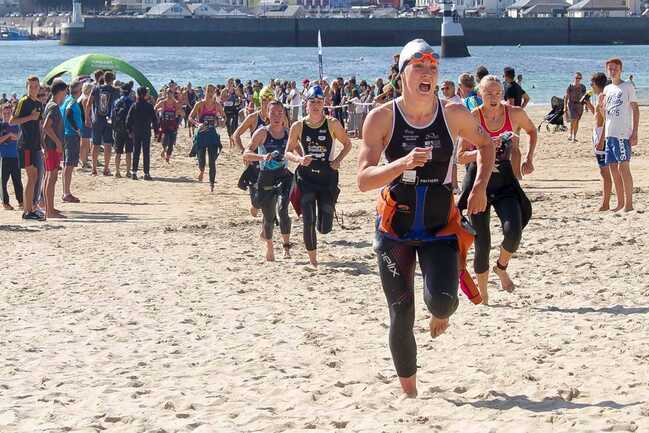 Les triathlons de la presqu’ile de Quiberon-Quiberon-Morbihan-Bretagne Sud