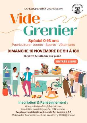 vide grenier enfants