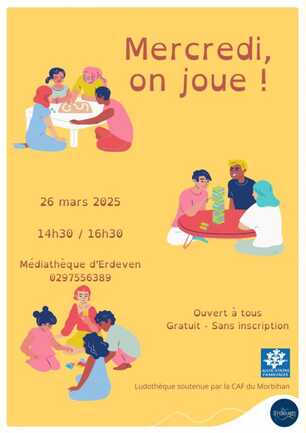 Mercredi on joue