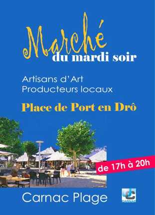 Marché de port en dro produits locaux et de l'artisanat d'Art