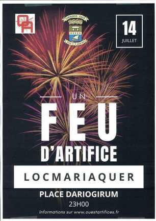 Feux d'artifices Locmariaquer