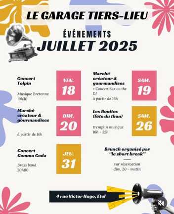Animations de juillet