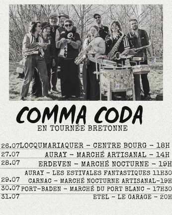 Tournée Comma Coda
