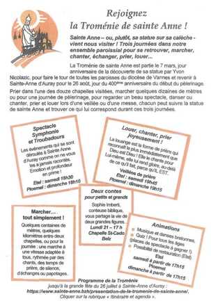 Programme troménie 2 