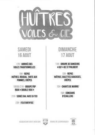 Huîtres, Voiles & Cie