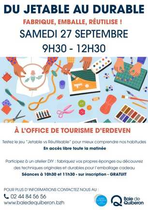 Affiche du jetable au durable - 1