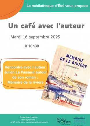 Un café avec l'auteur
