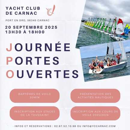Journée portes ouvertes – YC Carnac