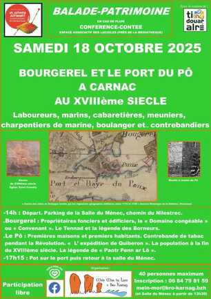 18 octobre - balade patrimoine - CARNAC