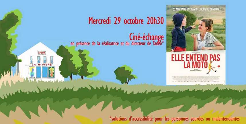 Elle entend pas la moto 