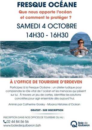 Affiche Fresque Océane