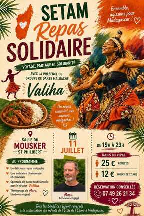 repas malgache solidaire