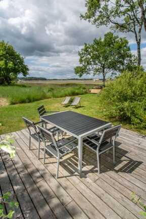 Gîte La Petite Presquile - Terrasse vue sur la Ria d'Étel
