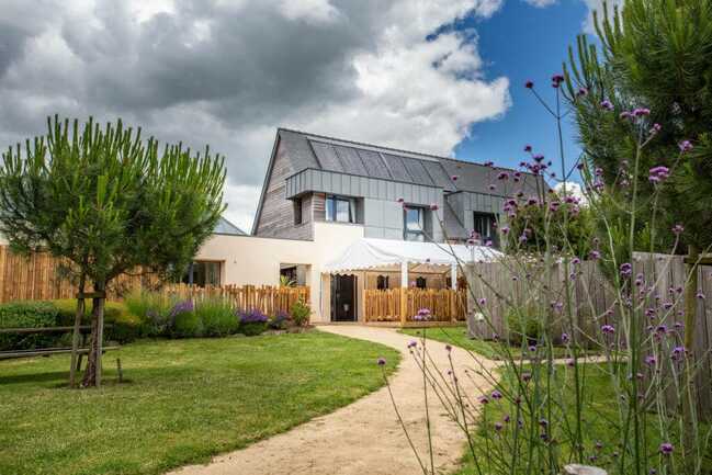 Vue du gîte coté jardin