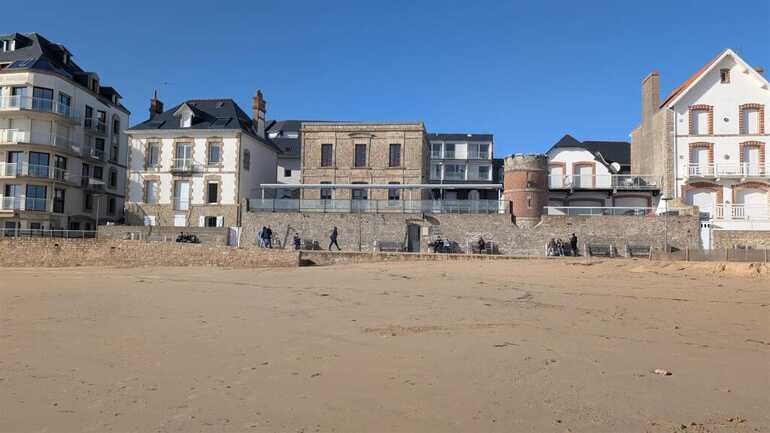 Vue de la plage