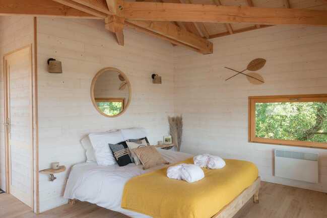 Chambre cabane spa luxe Dremmwel