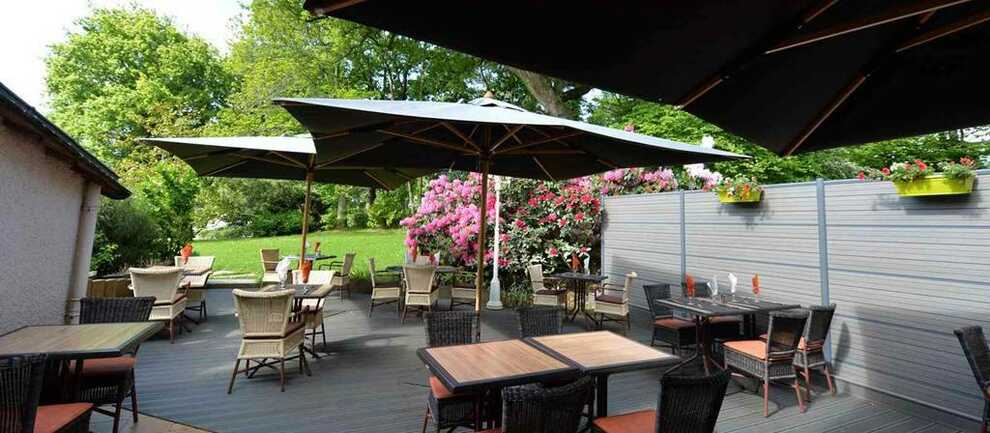 hotel-bestwesternleloch-auray-Morbihan Bretagne Sud-terrasse