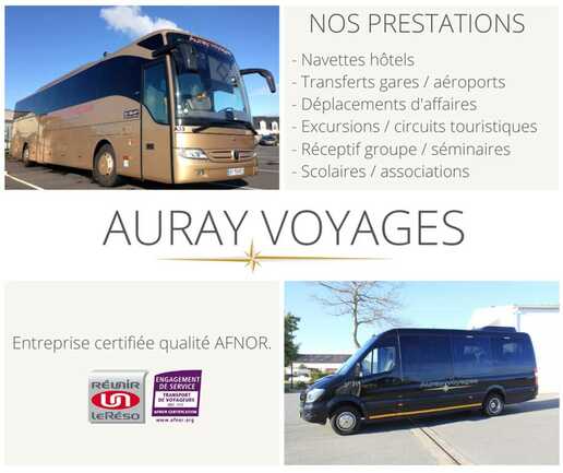 Auray Voyages - Morbihan Bretagne Sud