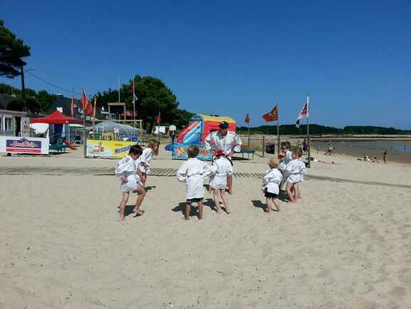 Club de plage Mickey Plein Air4-La Trinité sur Mer-Morbihan Bretagne Su4