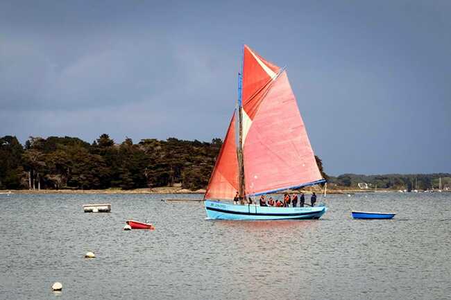 L'Indomptable Bateau du Patrimoine-Auray-Morbihan Bretagne Sud