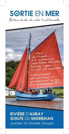 L'Indomptable Bateau du Patrimoine-Auray-Morbihan Bretagne Sud