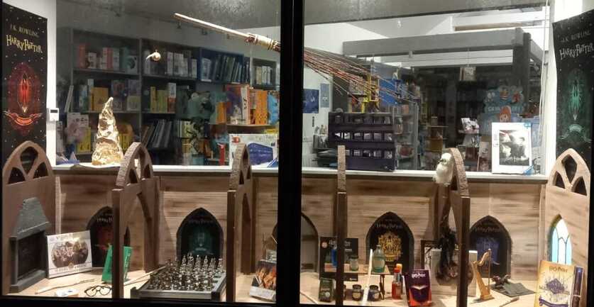 n°6 - vitrine Harry Potter