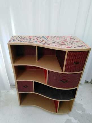 meuble Vague Ty Carton
