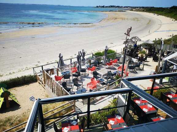 Aux Terrasses de la Plage - La-Trinité-Sur-Mer- Morbihan-Bretagne-Sud 