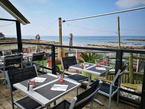 Aux Terrasses de la Plage - La-Trinité-Sur-Mer- Morbihan-Bretagne-Sud