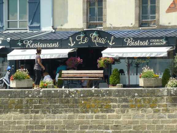 Restaurant le Quai - La Trinité sur Mer - Morbihan Bretagne Sud