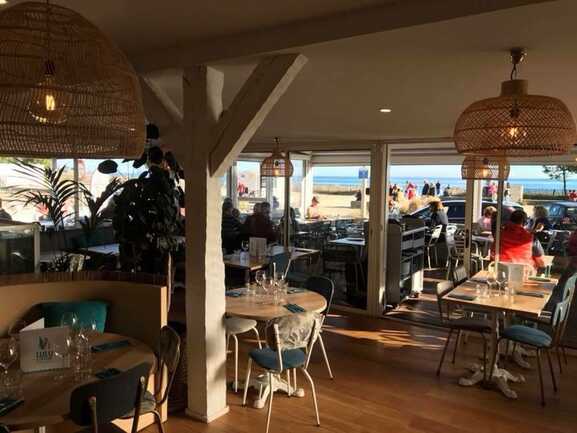 restaurants en baie de quiberon a carnac restaurant lulu a la plage