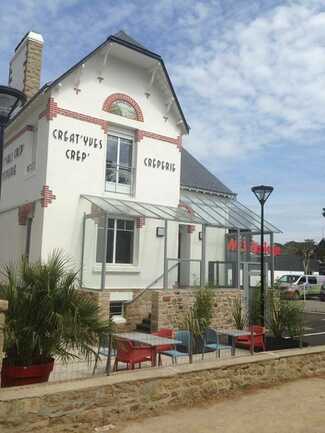 Creperie-facade du restaurant-carnac-Morbihan-bretagne-sud