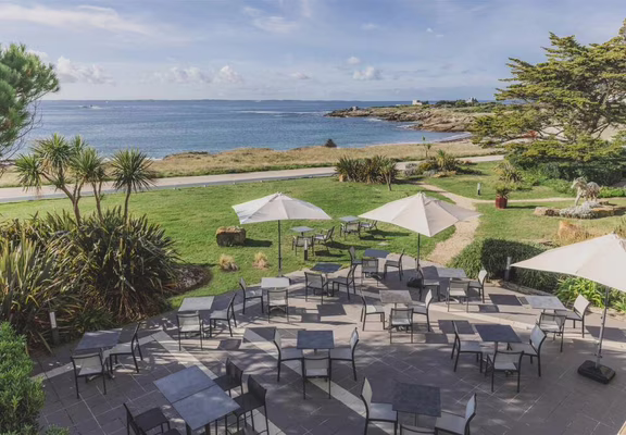 Blue Bar Terrasse vue mer