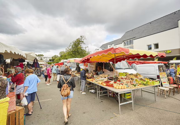 Marché hebdomadaire à La Trinité-sur-Mer